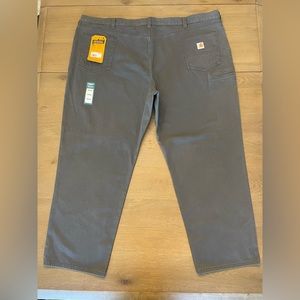 CARHARTT RUGGED FLEX® RELAXED FIT CANVAS 5POCKET WORK PANT MENS SIZE 54X32 NWT